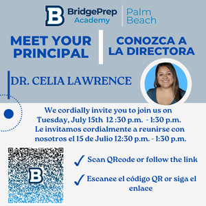 Meet Your Principal - Conozca a La Directora